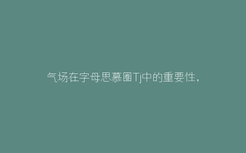 气场在字母思慕圈Tj中的重要性，如何提高气场